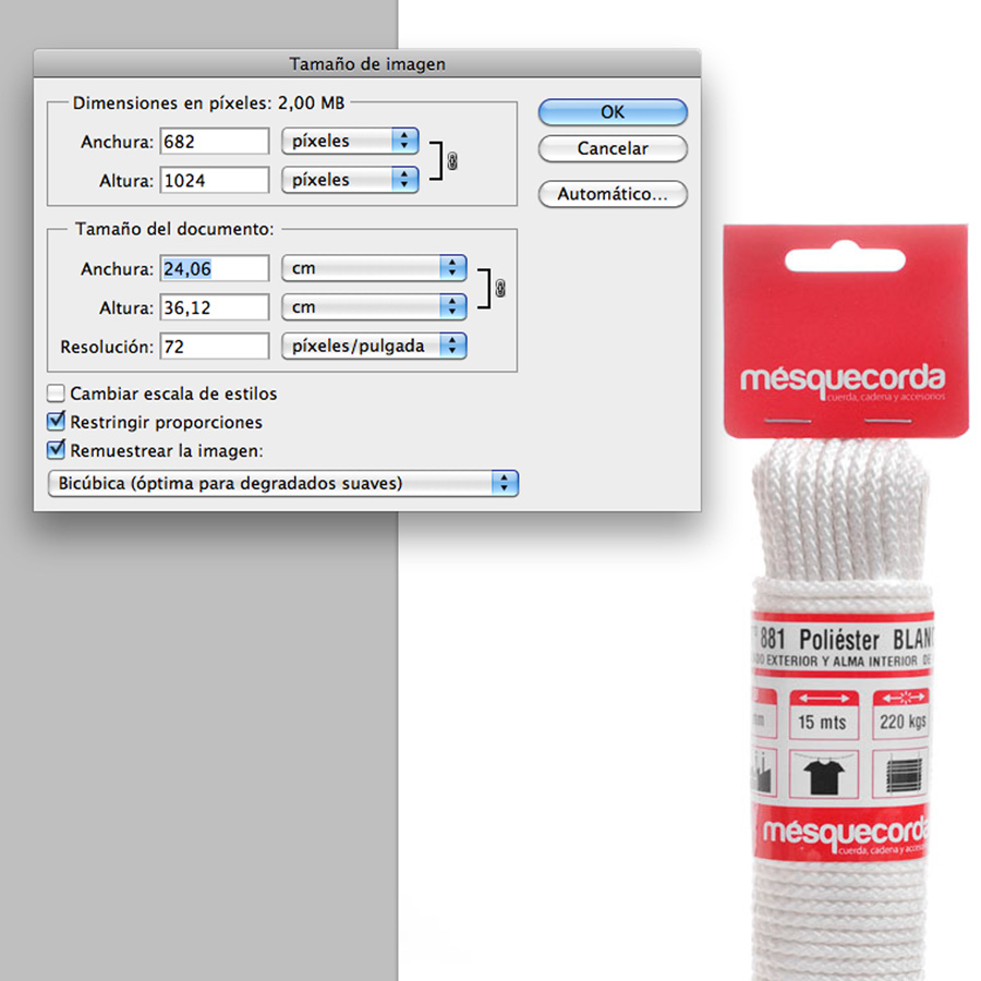Imatges Photoshop per a la web